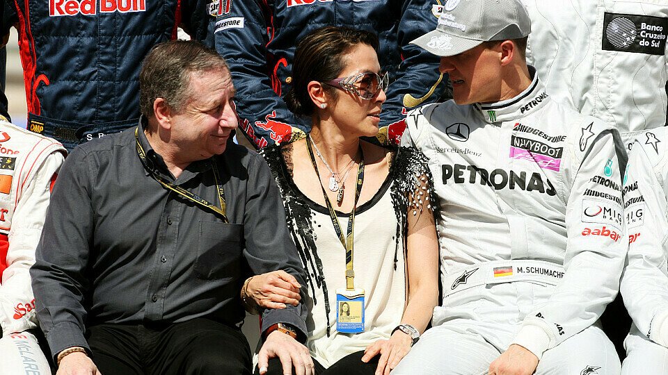 Jean Todt hält zu Michael Schumacher, Foto: Sutton