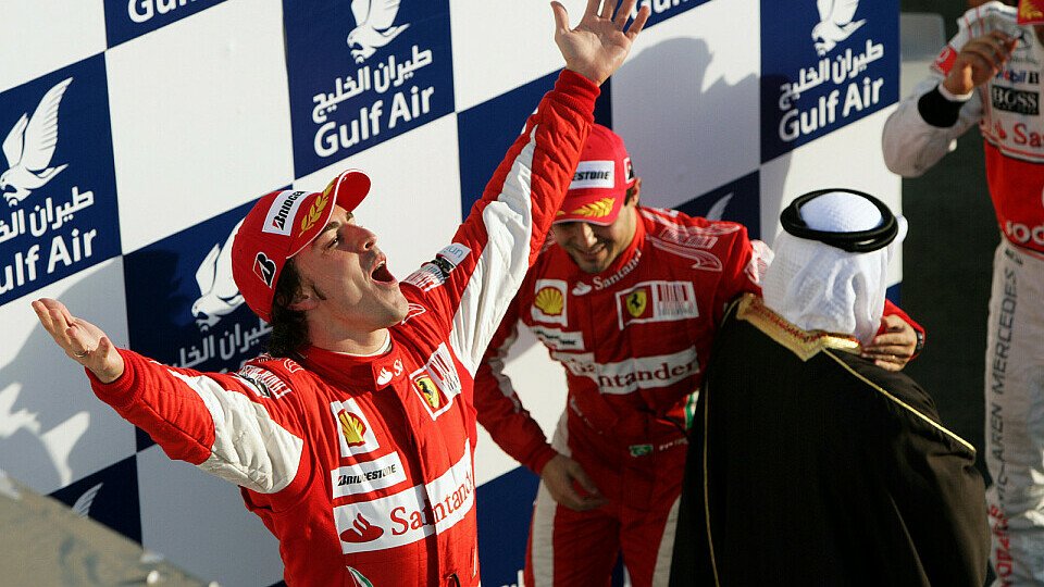Für Alonso spielt Bahrain-Sieg keine Rolle für die Hierarchie im Team, Foto: Sutton