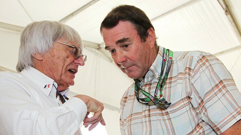 Kann Bernie Ecclestone Nigel Mansell zur Teilnahme überreden?, Foto: Sutton