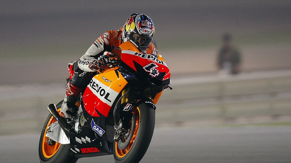 Dovizioso wechselte schon letztes Jahr auf Öhlins und hat jetzt natürlich Vorsprung gegenüber Pedrosa., Foto: Milagro