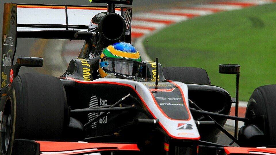 Bruno Senna muss geduldig sein., Foto: Sutton