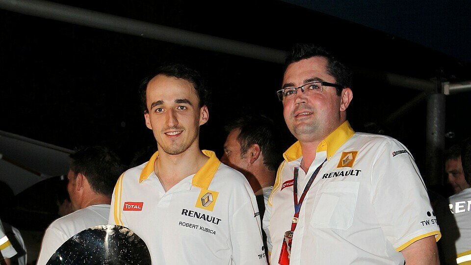 Robert Kubica machte Renault viel Freude, Foto: Sutton