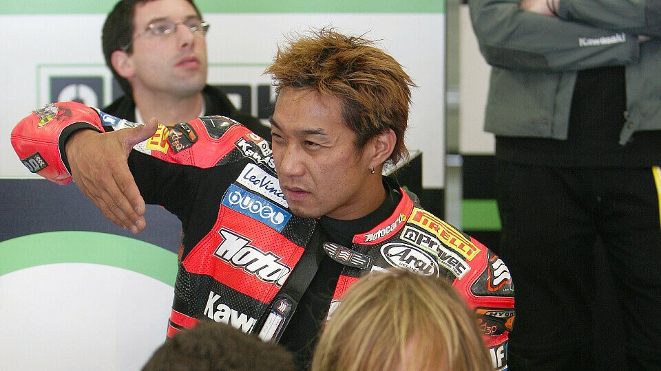 Fujiwara behauptete die Bestzeit in der Supersport-Klasse., Foto: Kawasaki