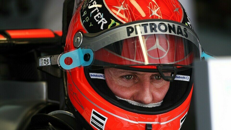 Michael Schumacher hat ein gutes Gefühl., Foto: Sutton