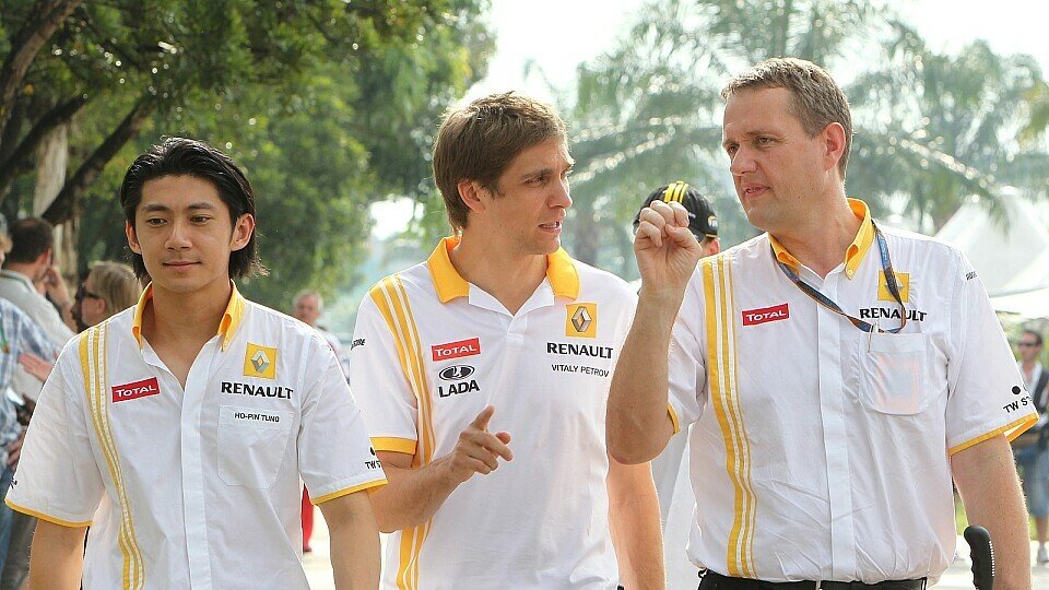 Steve Nielsen (rechts) wird das Renault-Team verlassen, Foto: Sutton