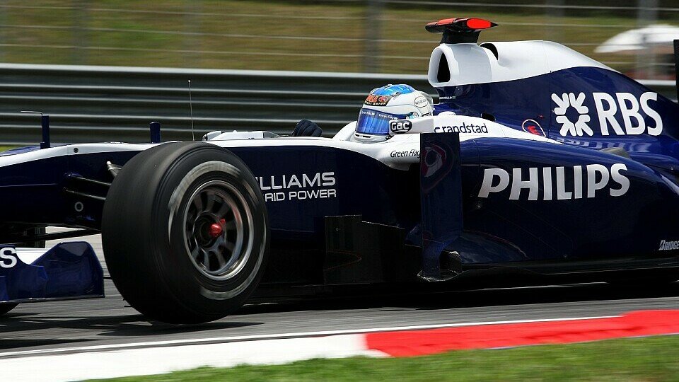 Rubens Barrichello würde Williams im Trockenen nicht so weit vorne erwarten, Foto: Sutton