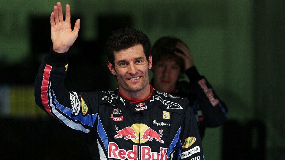Mark Webber startet am Sonntag von der Pole Position., Foto: Sutton