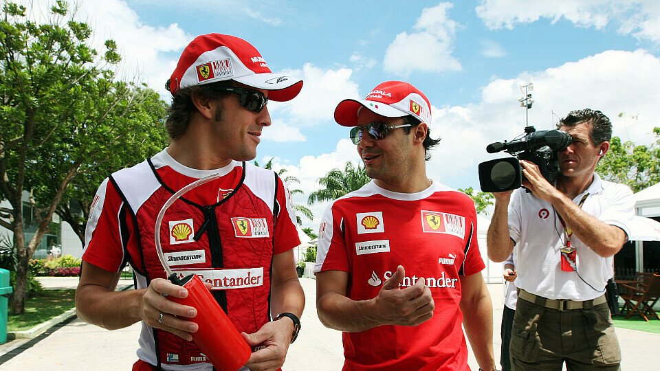 Felipe Massa hegt weiter keinen öffentlichen Groll gegen Fernando Alonso, Foto: Sutton