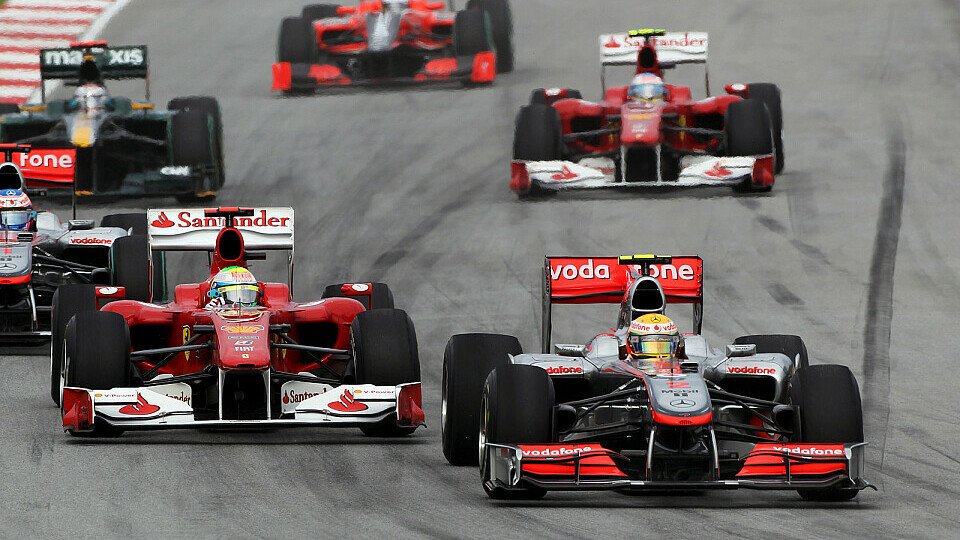 Ferrari musste sich von hinten nach vorne arbeiten., Foto: Sutton