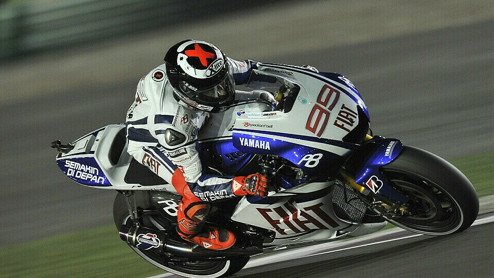 Jorge Lorenzo fuhr härter als geplant, Foto: Milagro Jorge Lorenzo fuhr härter als geplant, Foto: Milagro