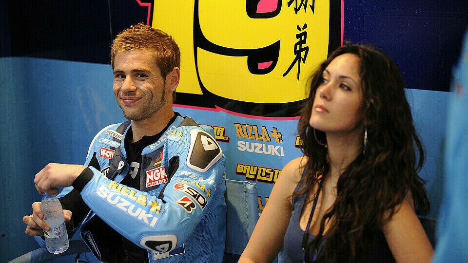 Lag in Katar fast mehr auf der Nase als er fuhr: Alvaro Bautista. In Jerez soll das anders werden., Foto: Rizla Suzuki