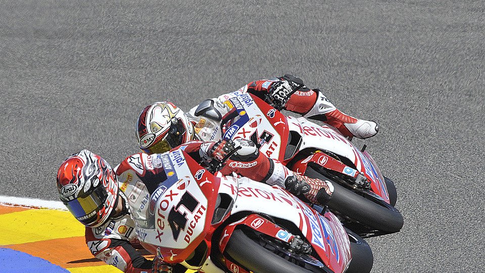 Haga und Fabrizio wollen in Assen ordentlich punkten., Foto: Ducati