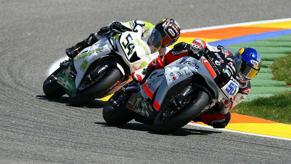 Ein Duell der Sonderklasse beim Rennen in Imola., Foto: Honda