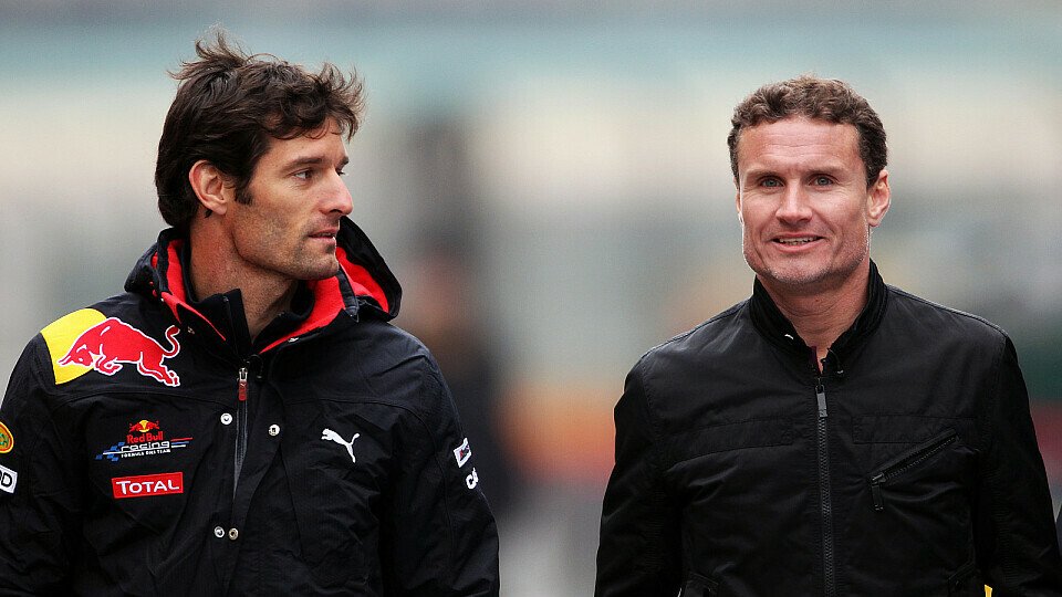 Hatten auf und abseits der Piste immer ein gutes Verhältnis: Webber & Coulthard, Foto: Sutton