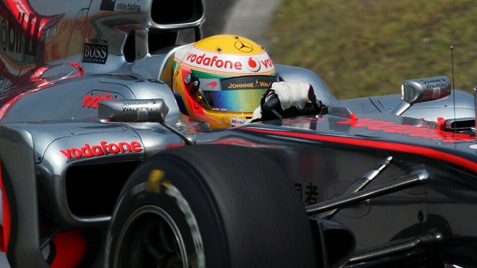 Lewis Hamilton fuhr die Freitagsbestzeit, Foto: Sutton