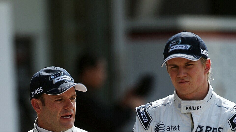 Rubens Barrichello fühlt sich sicher bei Williams, Foto: Sutton