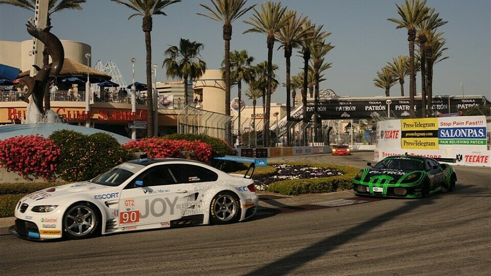 Porsche mit bester Gesamteffizienz zum Klassensieg in Long Beach., Foto: ALMS