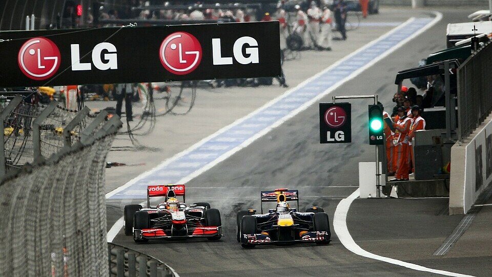 Vettel kritisierte die Aktion mit Hamilton, Foto: Sutton