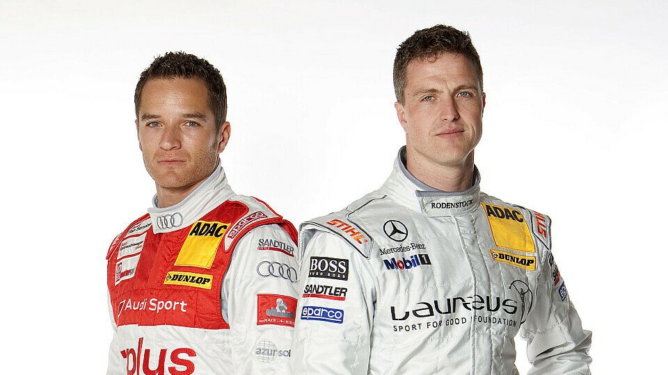 Ralf Schumacher und Timo Scheider vertrugen sich am Nachmittag,..., Foto: DTM