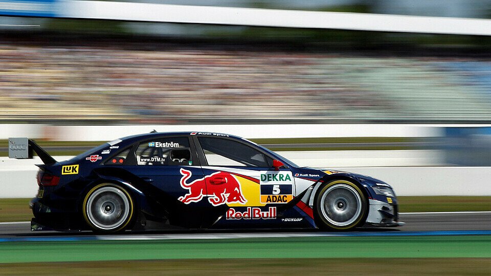 In Hockenheim will Mattias Ekström gewinnen, Foto: Red Bull/GEPA