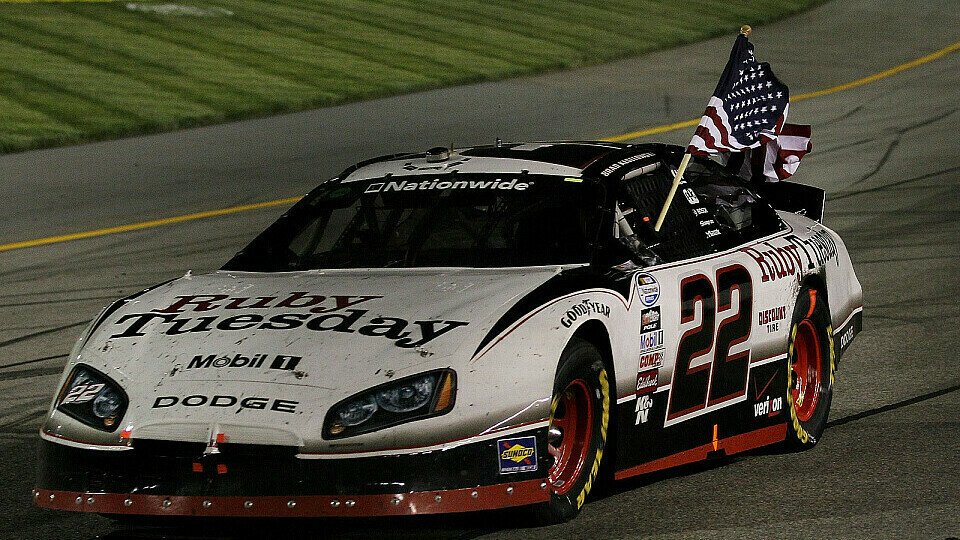 Brad Keselowski feiert in Richmond seinen zweiten Saisonsieg, Foto: NASCAR