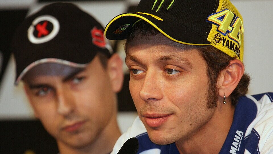 Valentino Rossi hat noch ein paar Sorgen, Foto: Ronny Lekl