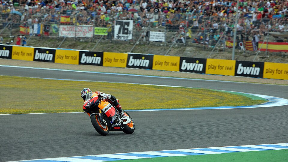 Dani Pedrosa hatte weiter viel zu kämpfen, Foto: Repsol Honda Dani Pedrosa hatte weiter viel zu kämpfen, Foto: Repsol Honda