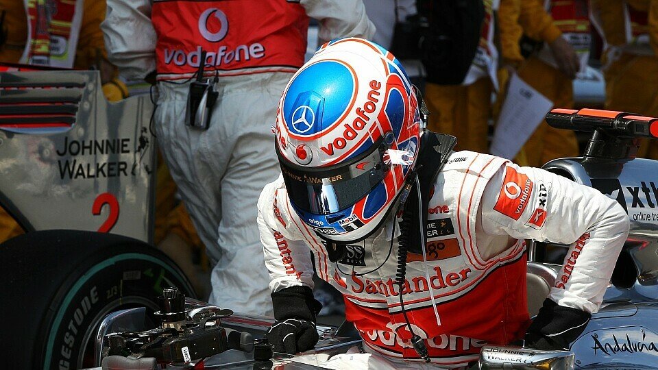 Jenson Button verschenkte ein wenig Zeit, Foto: Sutton