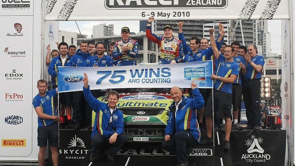 Die WRC gastierte zuletzt 2010 in Neuseeland, Foto: Sutton