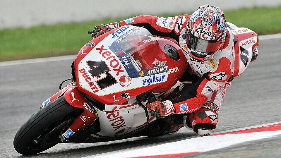 Noriyuki Haga hatte wieder seine Mühe, Foto: Ducati