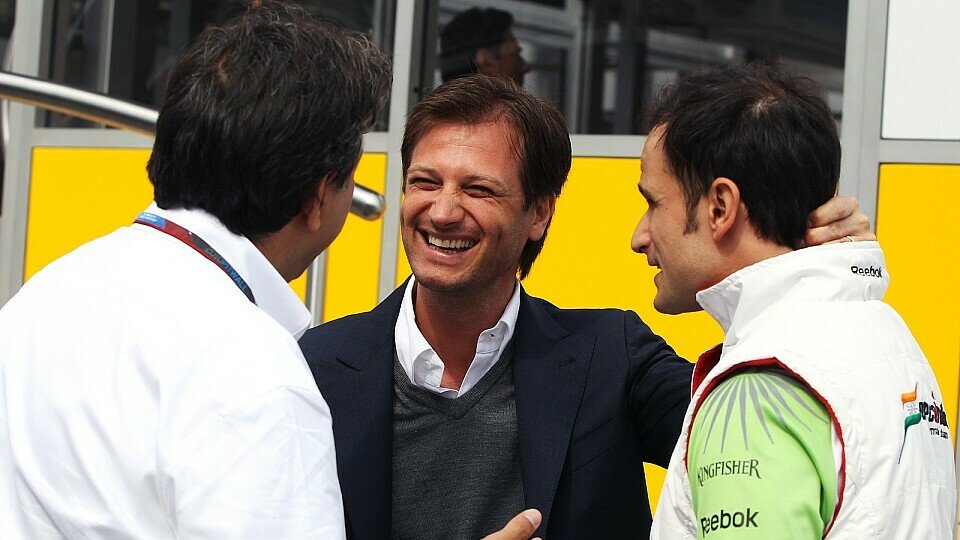 Dany Bahar (Mitte) könnte mit Lotus Cars bei Renault F1 einsteigen, Foto: Sutton