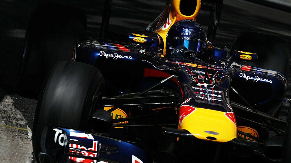 Sebastian Vettel ist mit dem Donnerstag zufrieden, Foto: Red Bull/GEPA