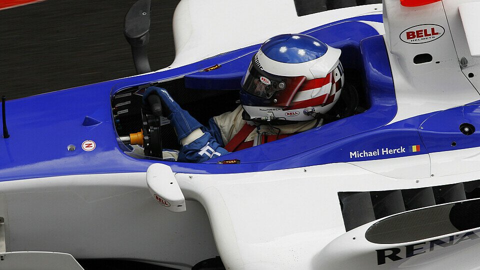 Michael Herck fuhr die Bestzeit, Foto: GP2 Series
