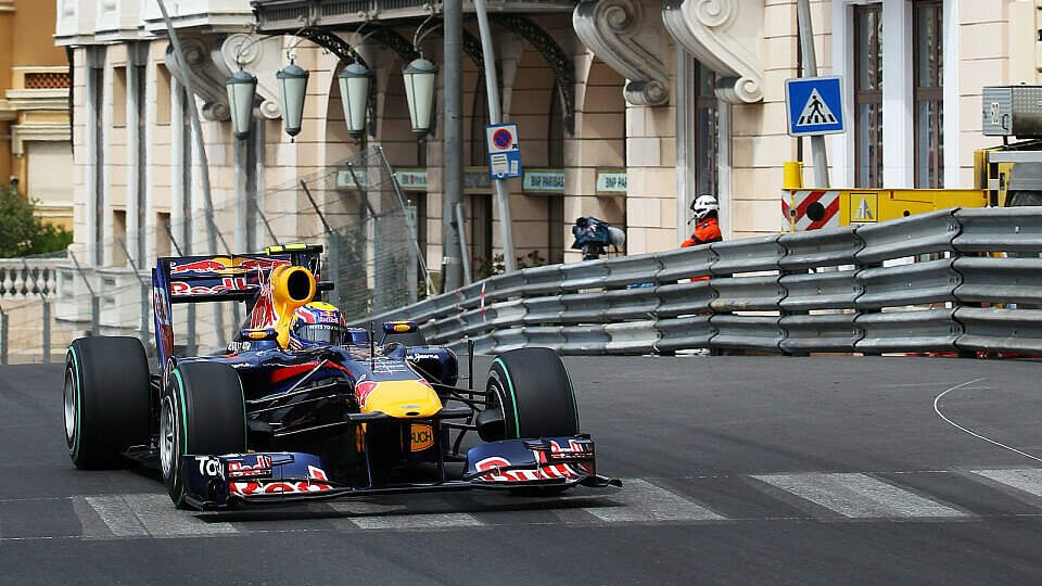 Mark Webber startet von der Pole Position, Foto: Sutton
