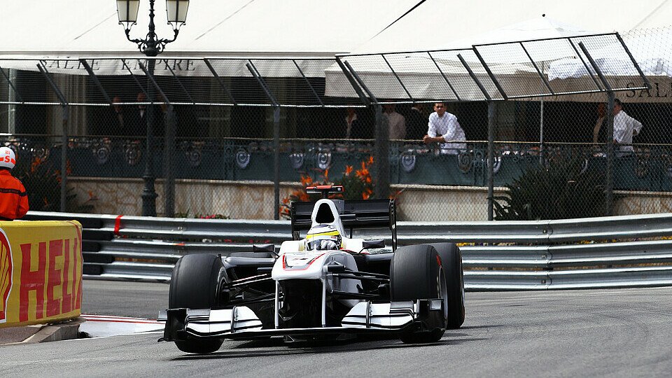 Sauber ist in Monaco nicht konkurrenzfähig, Foto: Sutton