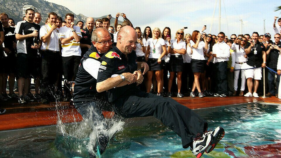 Adrian Newey gefällt es bei Red Bull, Foto: Red Bull/GEPA