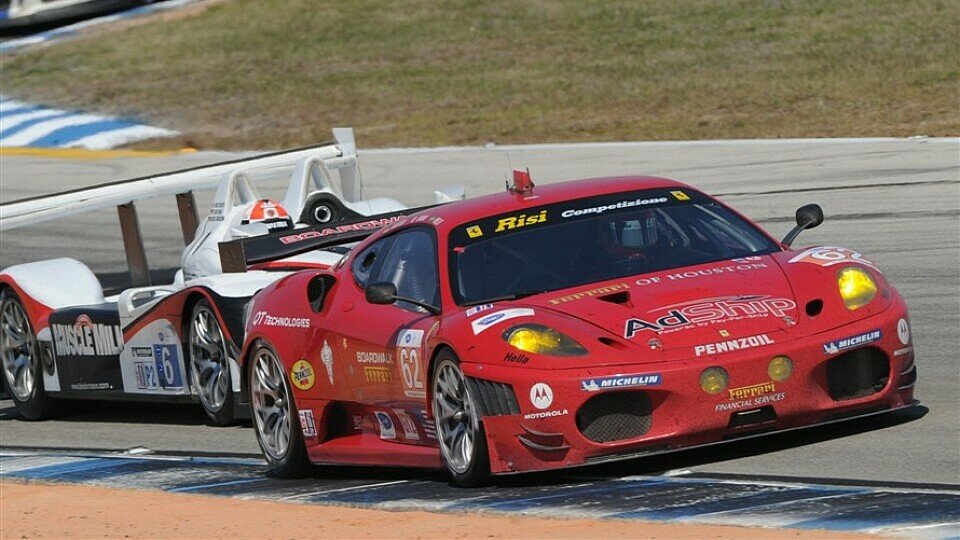 Im Risi Ferrari sind vordere Platzierungen das Ziel., Foto: ALMS