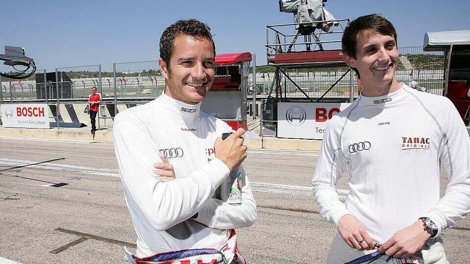 Timo Scheider und Oliver Jarvis wollen punkten, Foto: Audi