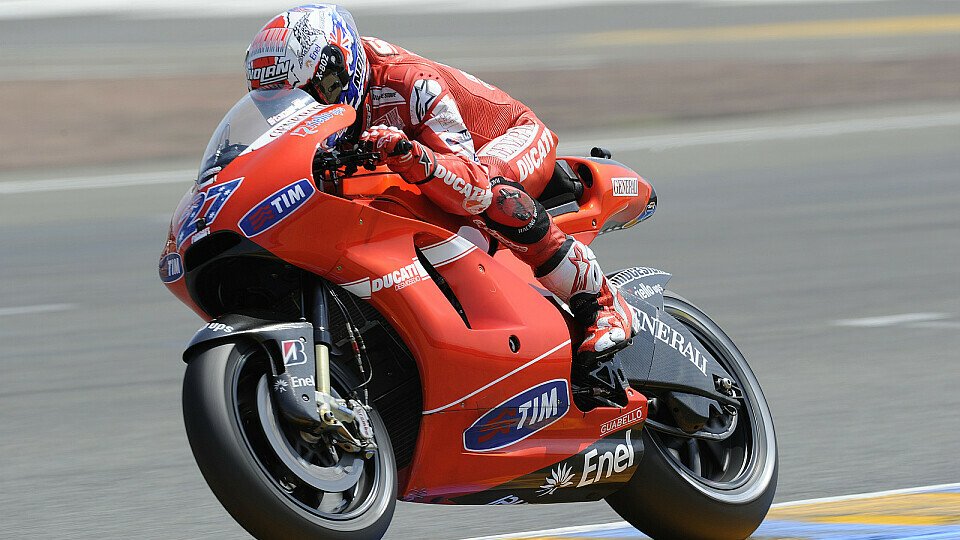 Casey Stoner will ein Wochenende ohne Fehler, Foto: Ducati