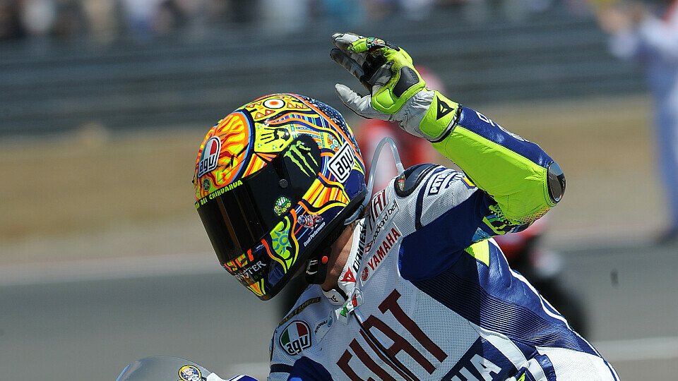 Valentino Rossi machte die Schulter weniger Probleme als noch in Le Mans, Foto: Milagro