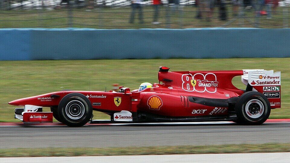 Felipe Massa war nicht schnell genug, um weiter nach vorne zu kommen, Foto: Sutton