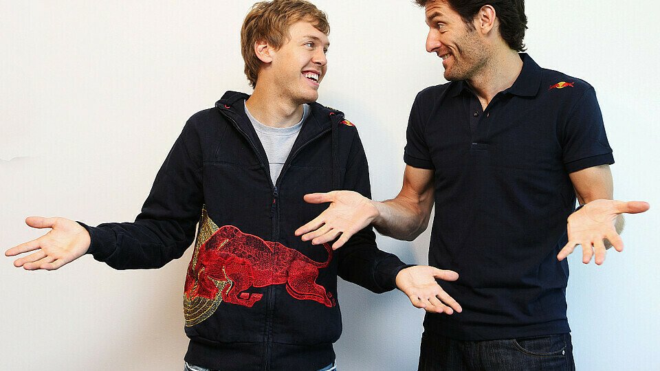 Mark und Sebastian hatten mal wieder eine Aussprache, Foto: Red Bull