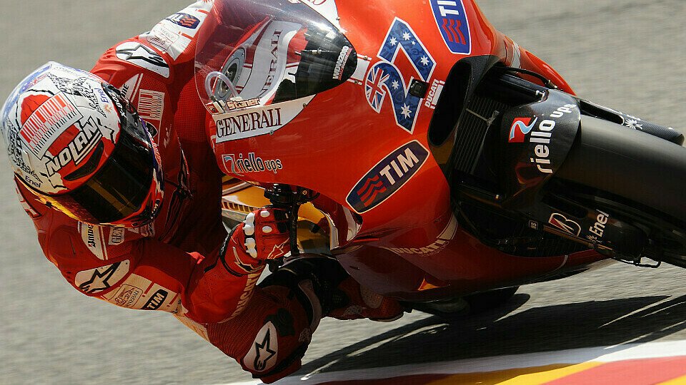 Casey Stoner muss ein paar Antworten finden, Foto: Bridgestone