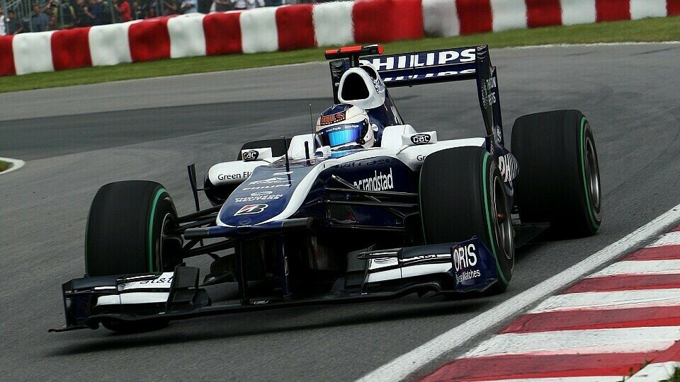 Rubens Barrichello war zufrieden mit den Upgrades, Foto: Sutton