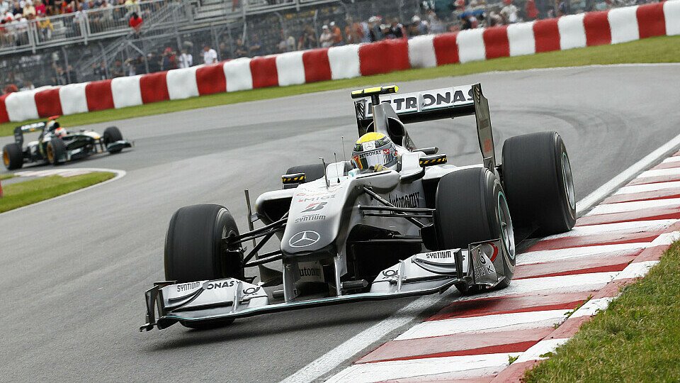 Mercedes bringt neue Teile nach Valencia, Foto: Mercedes GP