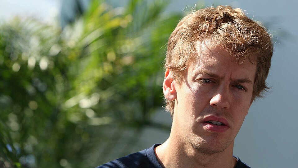 Fragezeichen bei Vettel, Foto: Sutton