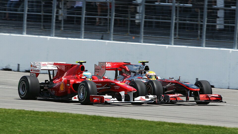 Hamilton und Alonso werden wohl keine Freunde mehr, Foto: Sutton