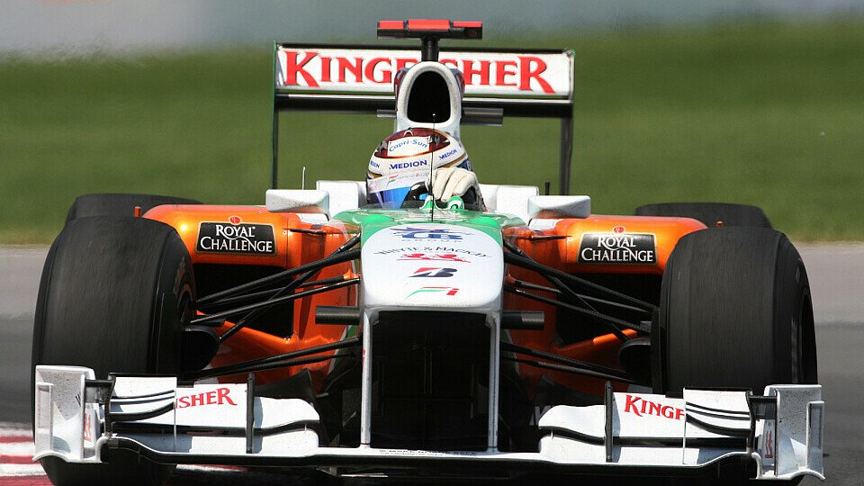 Sutil glücklich bei Force India, Foto: Sutton