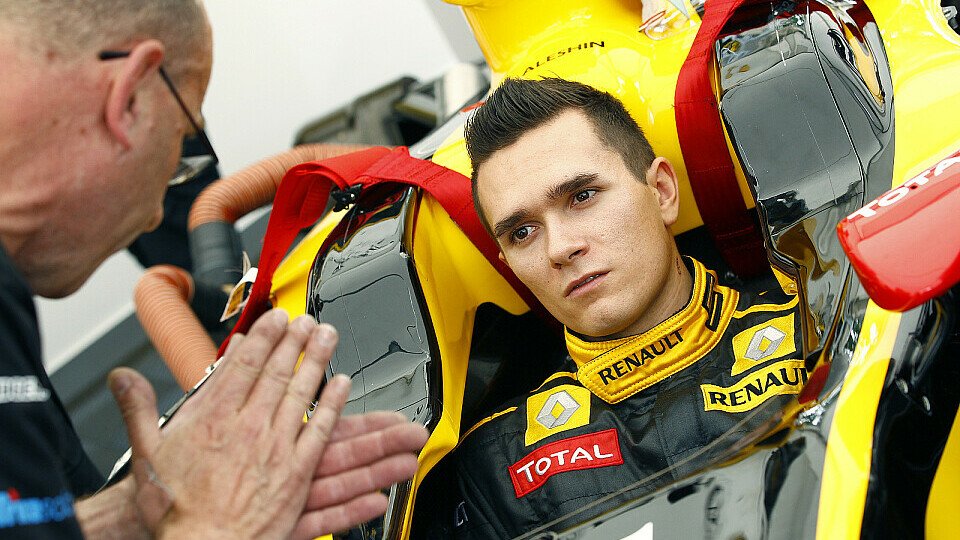 Mikhail Aleshin baut auf seine Sponsoren, Foto: Renault