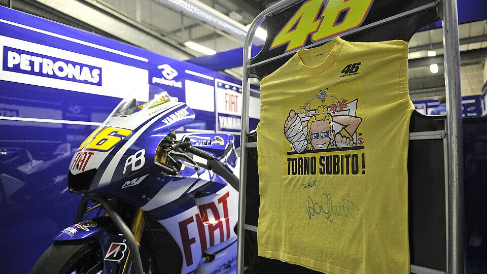 Valentino Rossi würde gerne beim nächsten Rennen wieder mitwirken, Foto: Milagro